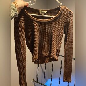 Madewell Cropped Waffle Tee